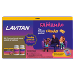 Kit Lavitan Familhão A-Z Mulher + A-Z Original 60 Comprimidos (cada) + Cabelos e Unhas 30 Cápsulas