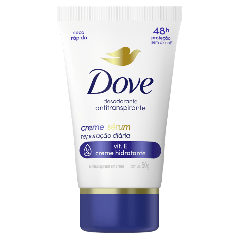 Desodorante Antitranspirante Dove em Creme Sérum Reparação Diária 48h - 50g-1-