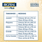 Fralda Bigfral Derma Plus P - 9 Unidades