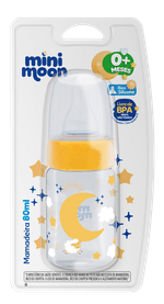 Mamadeira Mini Moon 80ml - 1 Unidade