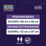 Roupa Íntima Descartável Unissex Bigfral Noturna P/M - 16 Unidades