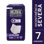 Roupa Íntima Descartável Unissex Bigfral Noturna P/M - 7 Unidades