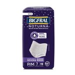 Roupa Íntima Descartável Unissex Bigfral Noturna P/M - 7 Unidades