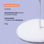Protetor Solar Facial Fps 60 Vegano Sallve - 40g