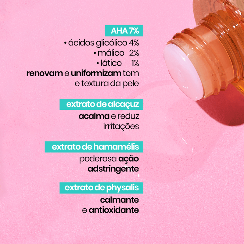Tônico Renovador Facial Sallve - 120ml