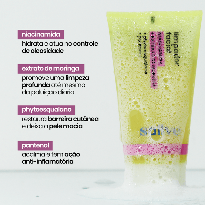 Gel Limpador Facial Sallve - 150ml