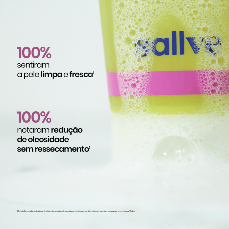 Gel Limpador Facial Sallve - 150ml