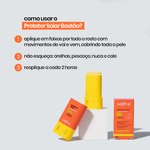 Protetor Solar em Bastão FPS 60 Rosto Sallve - 15g