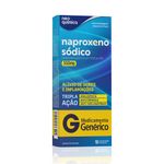 Naproxeno Sódico 550mg Genérico Neo Química - 10 Comprimidos