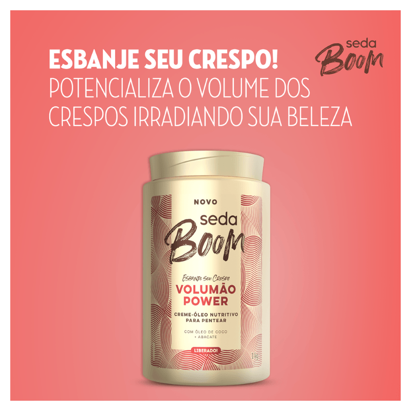 Creme-para-Pentear-Seda-Boom-Volumao-Power-Pote-1kg