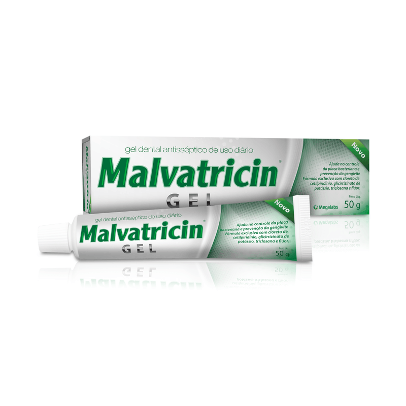 Creme Dental Malvatricin Gel 50G-GEL-50G.