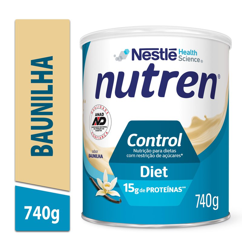 Complemento Alimentar Nutren Control Pó Baunilha - 740g