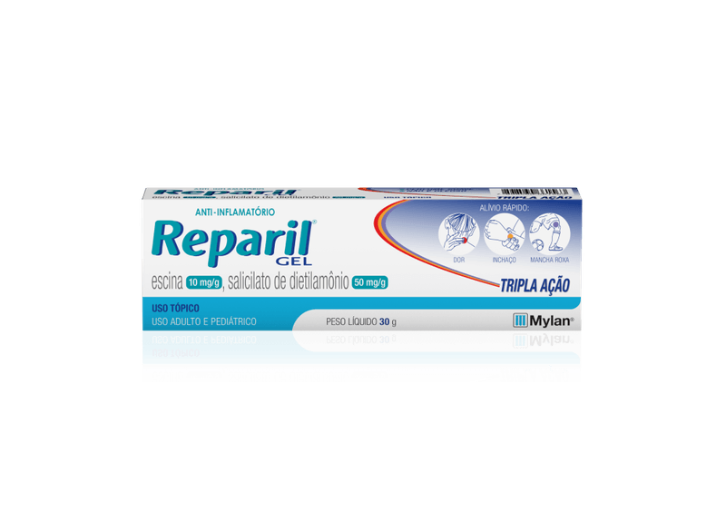 Reparil Gel Anti-Inflamatório Mylan - 30g