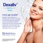 Dexaliv Gel Hidratante Restaurador Facial Cristália - 60g