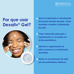 Dexaliv Gel Hidratante Restaurador Facial Cristália - 60g