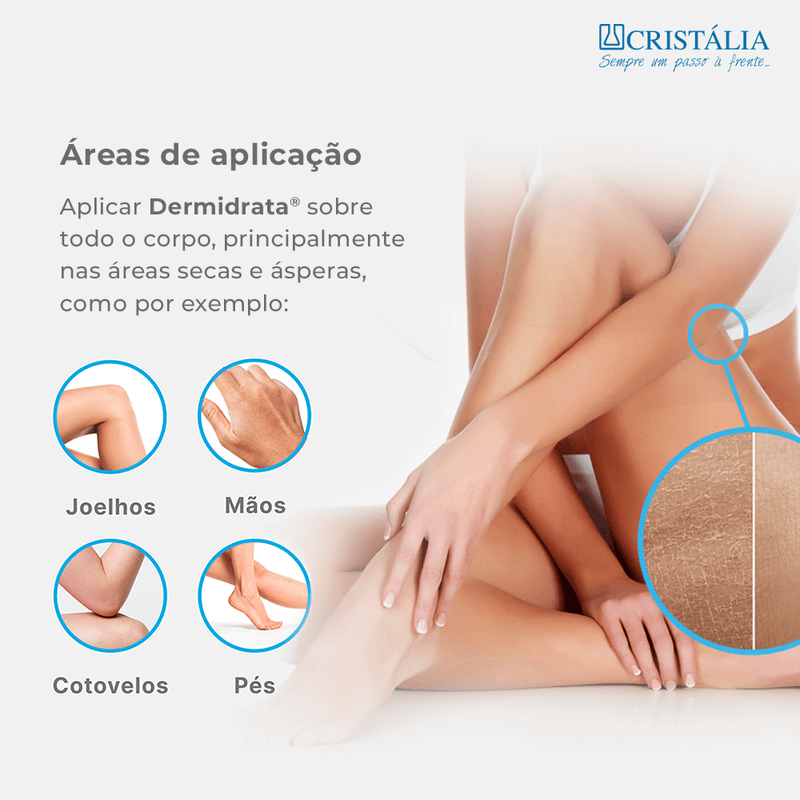 Dermidrata Ureia Pele Seca e Áspera Cristália - 60g