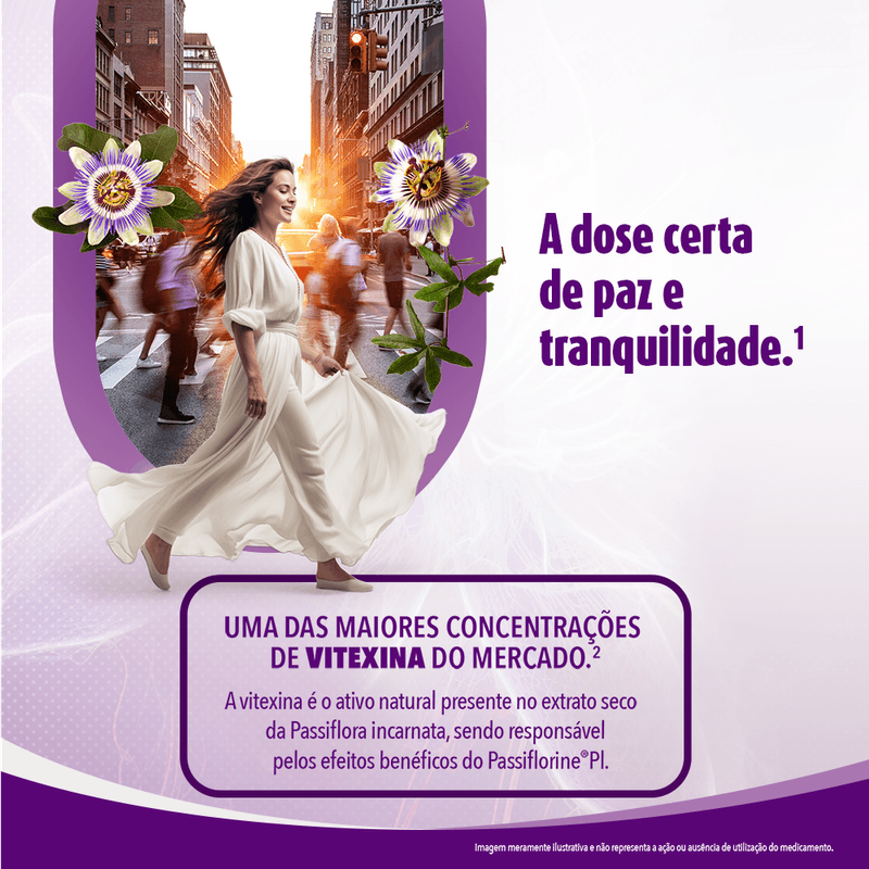 Passiflorine PI 500mg - 20 Comprimidos