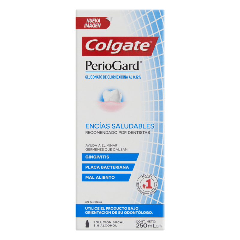 Enxaguante Bucal Zero Álcool Colgate PerioGard Gengiva Saudável - 250ml