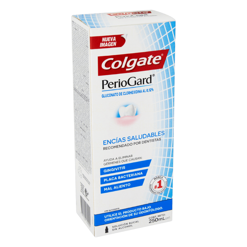 Enxaguante Bucal Zero Álcool Colgate PerioGard Gengiva Saudável - 250ml