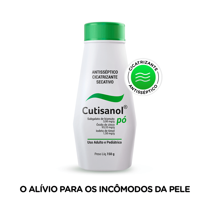 Cutisanol Pó Adulto e Pediátrico - 150g