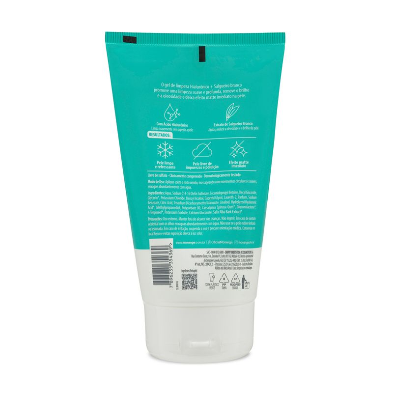 Gel-de-Limpeza-Facial-Antioleosidade-Monange---120g