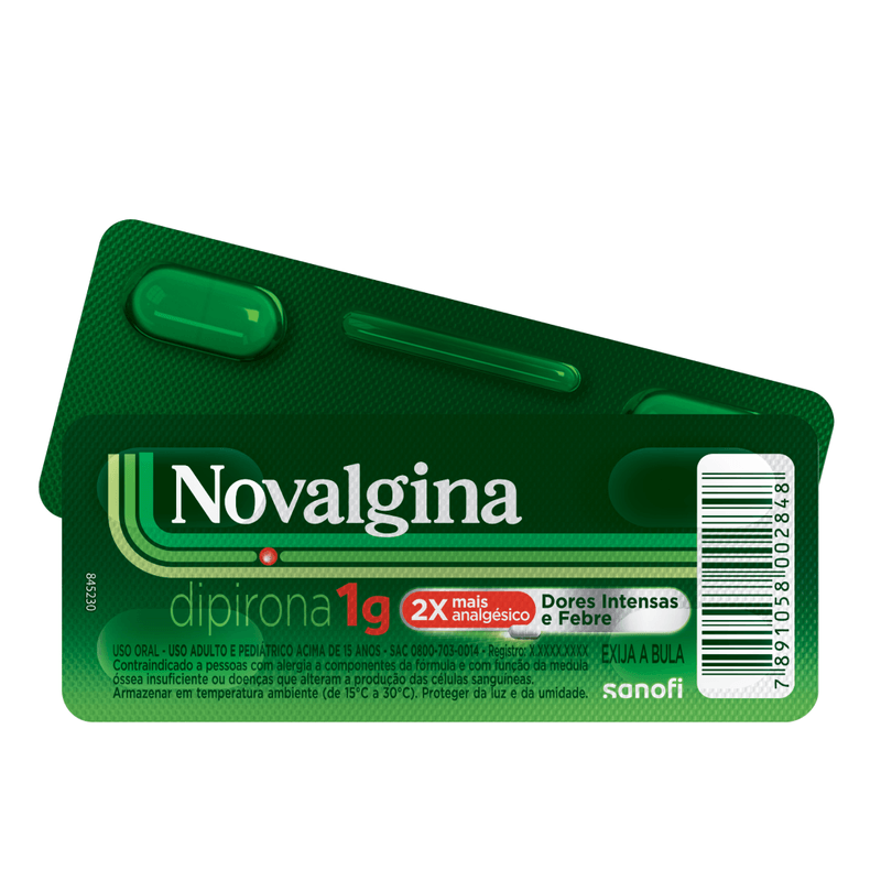 Novalgina 1g-4 Comprimidos