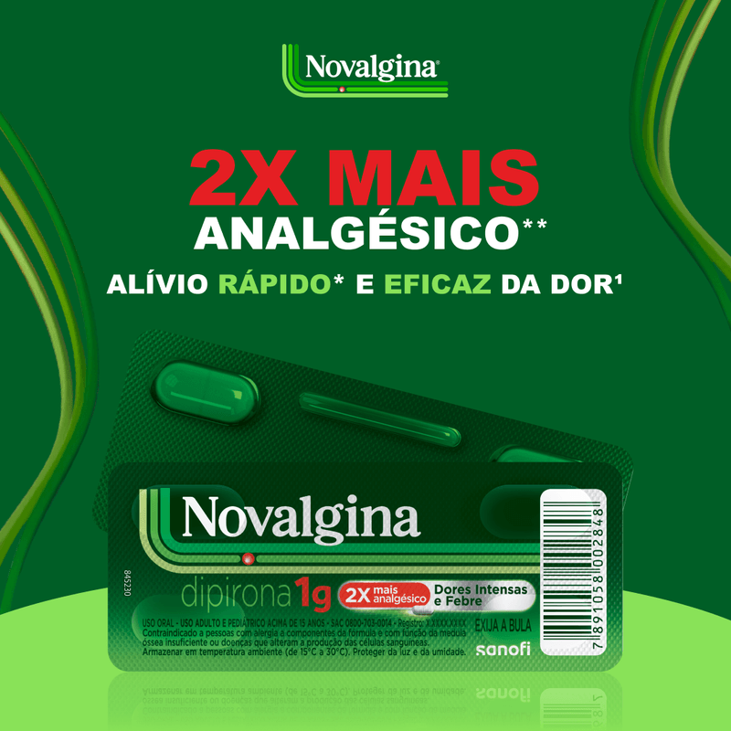 Novalgina 1g-4 Comprimidos