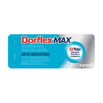 Dorflex Max Analgésico e Relaxante Muscular Dipirona 600mg - 4 comprimidos