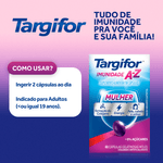 Suplemento Alimentar Targifor Imunidade A-Z Mulher - 60 Cápsulas