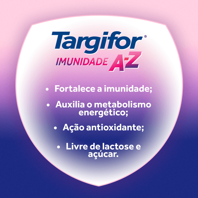 Suplemento Alimentar Targifor Imunidade A-Z Mulher - 60 Cápsulas