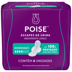 Absorvente-com-Abas-para-Escapes-de-Urina-Poise-Longo---8-Unidades