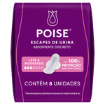 Absorvente-com-Abas-para-Escapes-de-Urina-Poise-Discreto---8-Unidades