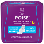 Absorvente-com-Abas-para-Escapes-de-Urina-Poise-Noturno---8-Unidades