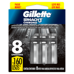 Carga-de-Aparelho-para-Barbear-Gillette-Mach3-Carbono-8-Unidades-