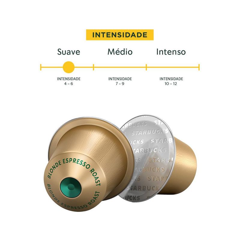 Café em Cápsula STARBUCKS Blonde Espresso Roast by NESPRESSO Café em Cápsula STARBUCKS Blonde Espresso Roast by NESPRESSO