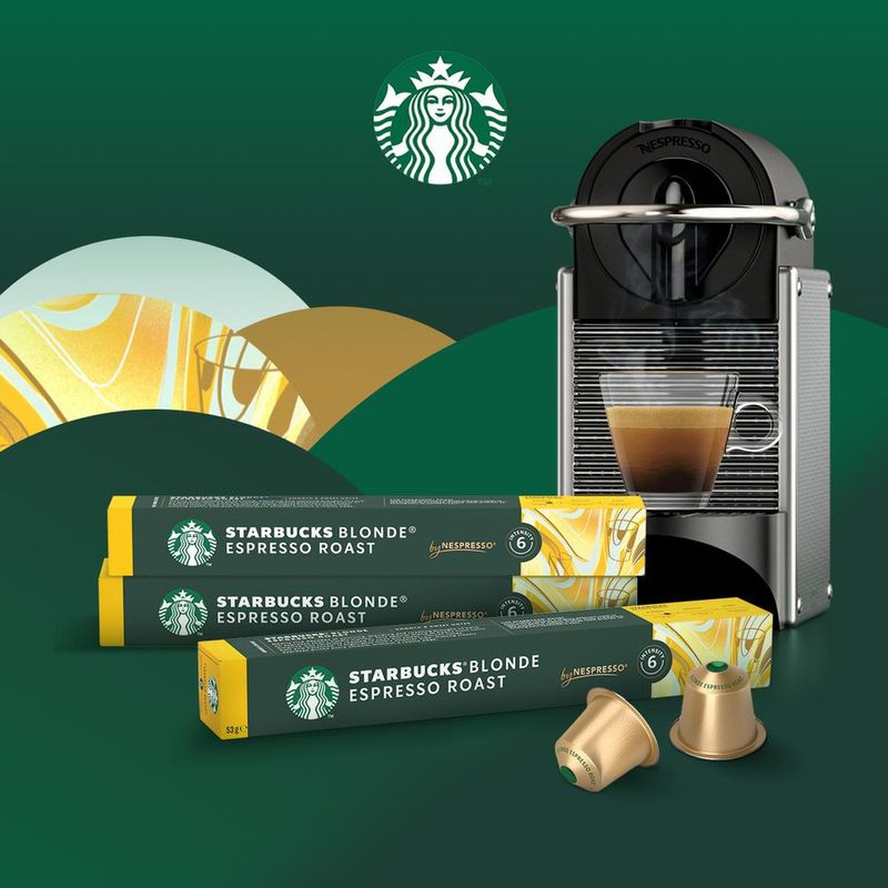Café em Cápsula STARBUCKS Blonde Espresso Roast by NESPRESSO Café em Cápsula STARBUCKS Blonde Espresso Roast by NESPRESSO