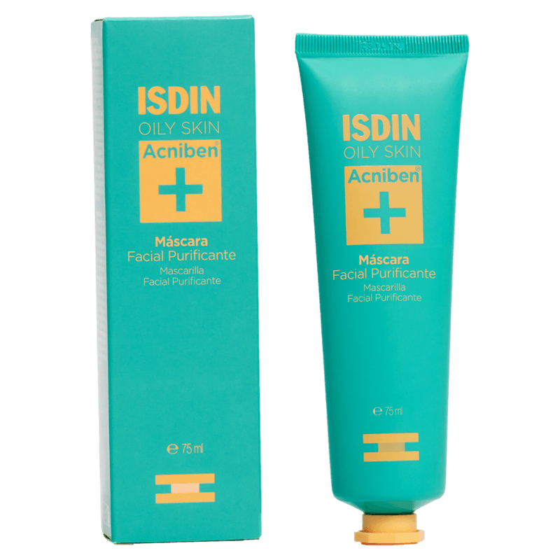 Isdin-Oily-Skin-Acniben--Mascara-Facial-Purificante-75ml