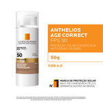 Protetor-Solar-Gel-Creme-Anti-Idade-Antioxidante-com-Cor-4.0-FPS-50-La-Roche-Posay-Anthelios-Age-Correct---50g-