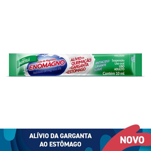 Eno Magno Leite de Magnésia 8% Tradicional Suspensão - 10ml