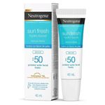 Protetor-Solar-Facial-FPS50-Neutrogena-Sun-Fresh-Hydro-Boost-Sem-Cor--40ml