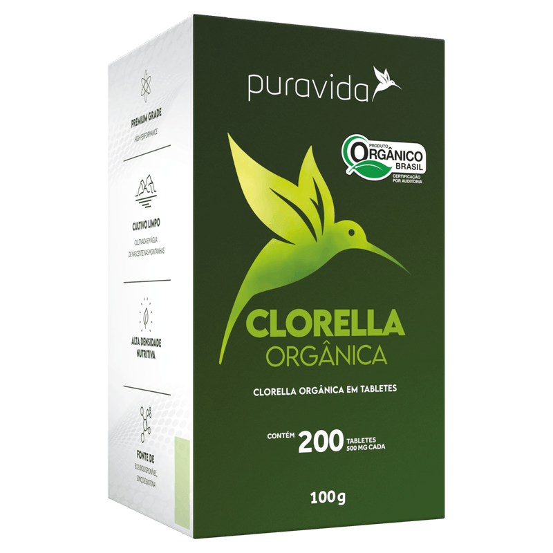 Clorella-Organica-Puravida-Caixa-100g-200-Tabletes--500mg-