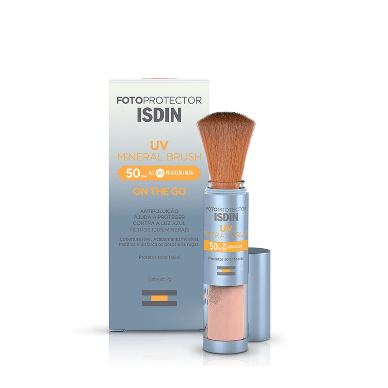 Protetor-Solar-Facial-Isdin-FPS-50-UV-Mineral-Brush---2g