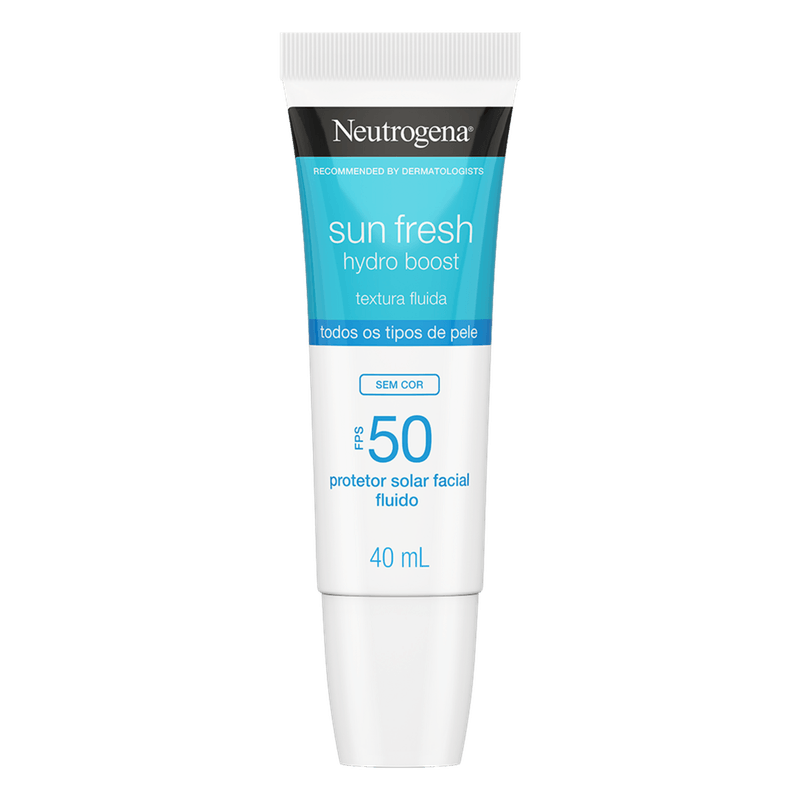 Protetor-Solar-Facial-Neutrogena-Sun-Fresh-Hydro-Boost-FPS-50-Sem-Cor-40ml