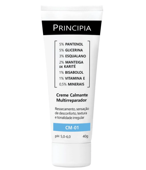 Creme-Calmante-Multirreparador-Principia-Skincare-CM-01-175--Mix-de-Ativos-40g