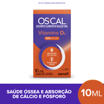 Vitamina D3 500UI Oscal Limão Gotas - 10ml