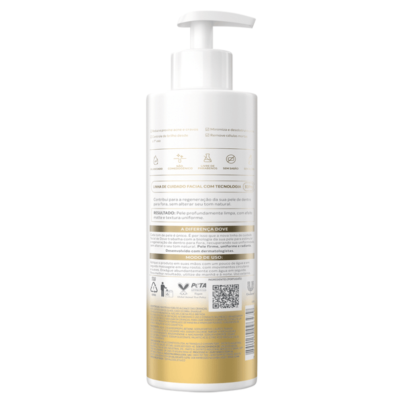 Gel-de-Limpeza-Facial-Dove-Regenerative-Efeito-Matte---Antioleosidade-300ml