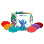 KIT-SAB-GLICER-GRANADO-MIX-90G-6UN