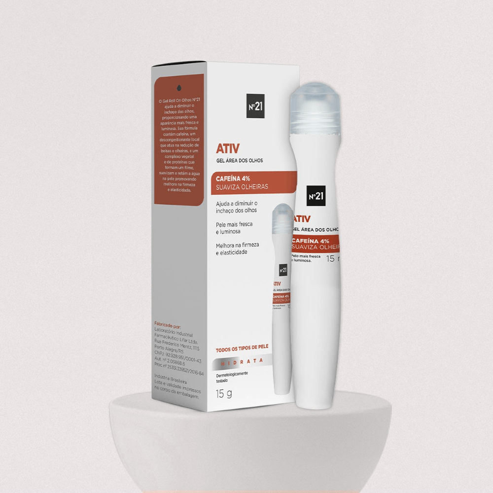 Gel N°21 Roll On Olhos - 15ml - FARMALIFE