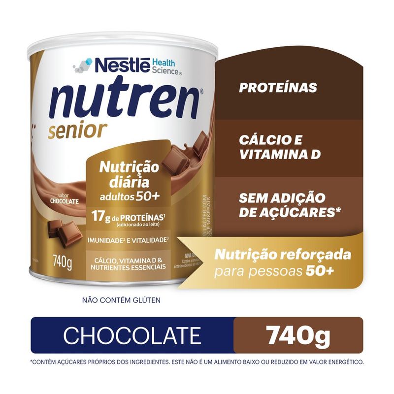 Complemento-Alimentar-Nutren-Senior-Chocolate---740g