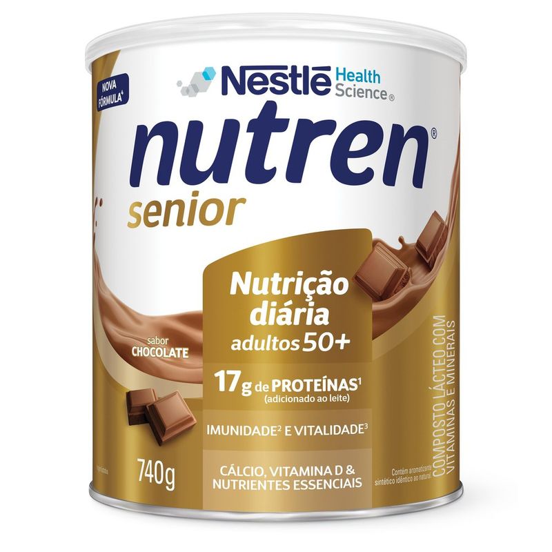 Complemento-Alimentar-Nutren-Senior-Chocolate---740g